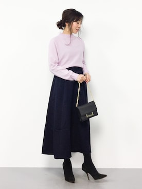 RINAさん（レディース・160cm）の冬コーディネート