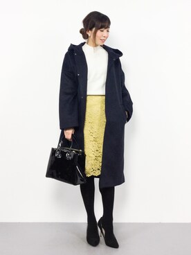 RINAさん（レディース・160cm）の冬コーディネート