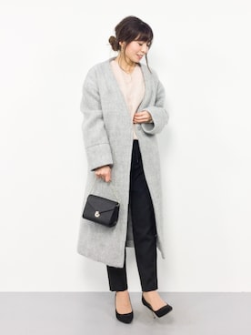 RINAさん（レディース・160cm）の冬コーディネート