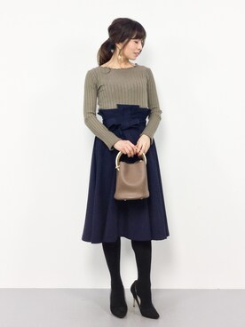 「ZOZO新春セール開催中です！」｜RINAさん（レディース・160cm）の冬コーディネート