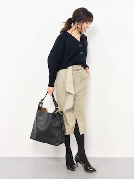 RINAさん(レディース・160cm)の冬コーディネート