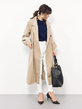 RINAさん(レディース・160cm)の冬コーディネート