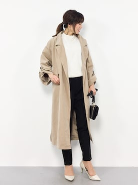 RINAさん（レディース・160cm）の冬コーディネート