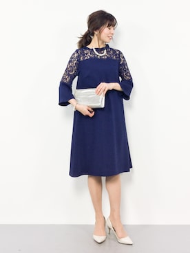 「Luxe brille（リュクスブリエ）のアイテム」を使った、RINAさん（レディース・160cm）の冬コーディネート