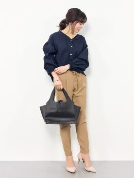 RINAさん(レディース・160cm)の冬コーディネート