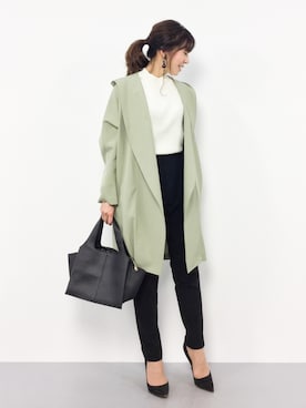 RINAさん(レディース・160cm)の冬コーディネート