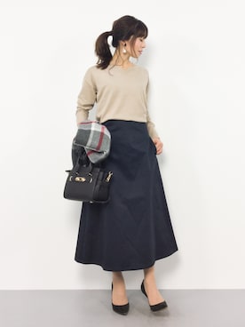 RINAさん（レディース・160cm）の冬コーディネート