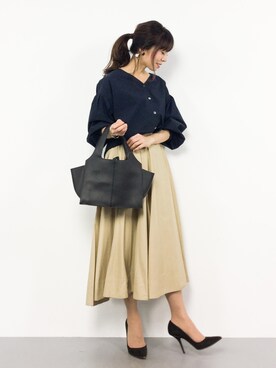 RINAさん(レディース・160cm)の冬コーディネート