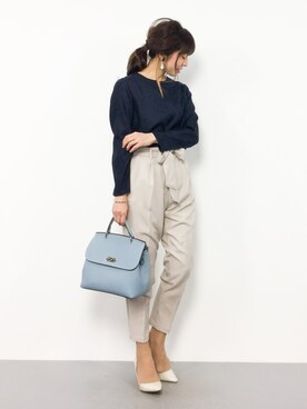 RINAさん（レディース・160cm）の冬コーディネート