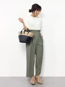 RINAさん（レディース・160cm）の冬コーディネート