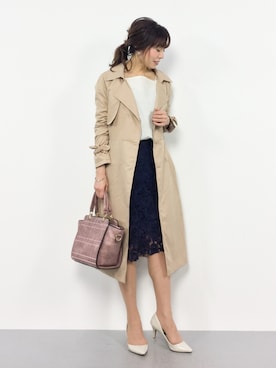 RINAさん（レディース・160cm）の冬コーディネート