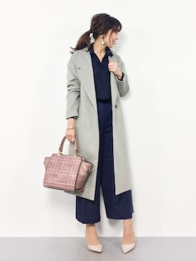 RINAさん（レディース・160cm）の冬コーディネート