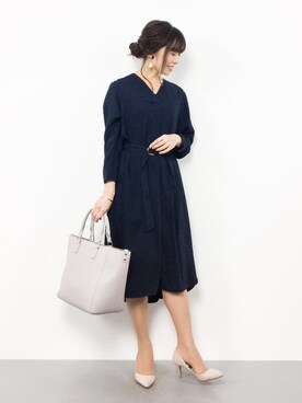 RINAさん（レディース・160cm）の冬コーディネート