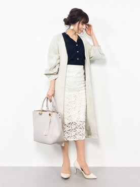 RINAさん（レディース・160cm）の冬コーディネート