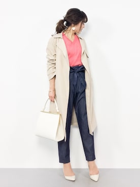 RINAさん（レディース・160cm）の冬コーディネート