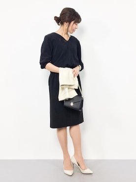 RINAさん（レディース・160cm）の冬コーディネート