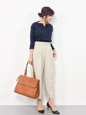 RINAさん(レディース・160cm)の冬コーディネート