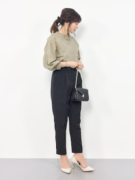 RINAさん（レディース・160cm）の冬コーディネート