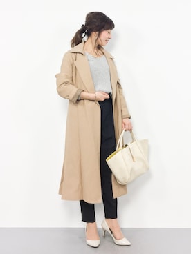 RINAさん（レディース・160cm）の冬コーディネート