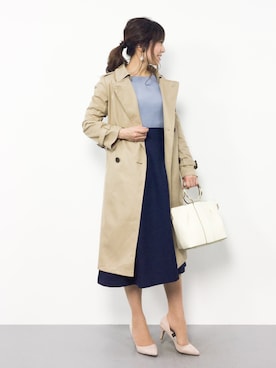 RINAさん(レディース・160cm)の冬コーディネート