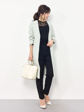 RINAさん（レディース・160cm）の冬コーディネート