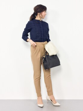 RINAさん（レディース・160cm）の冬コーディネート