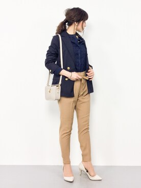 RINAさん（レディース・160cm）の冬コーディネート