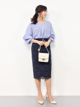 RINAさん(レディース・160cm)の冬コーディネート