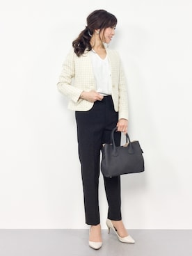 RINAさん（レディース・160cm）の冬コーディネート