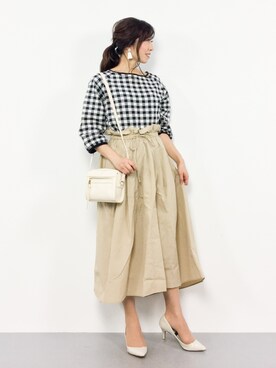 RINAさん（レディース・160cm）の春コーディネート