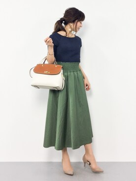 RINAさん（レディース・160cm）の春コーディネート