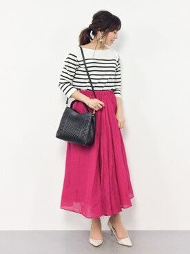 RINAさん（レディース・160cm）の春コーディネート