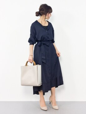 RINAさん(レディース・160cm)の春コーディネート