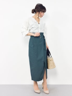 RINAさん（レディース・160cm）の春コーディネート