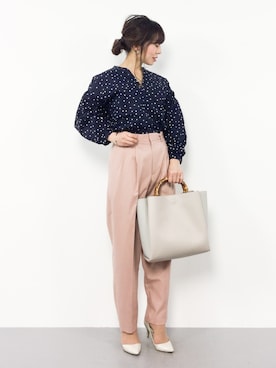 RINAさん（レディース・160cm）の春コーディネート