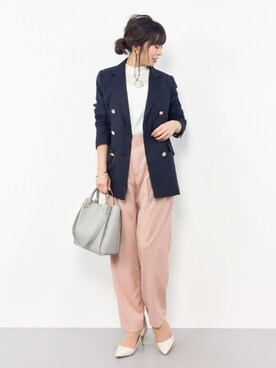 RINAさん（レディース・160cm）の春コーディネート