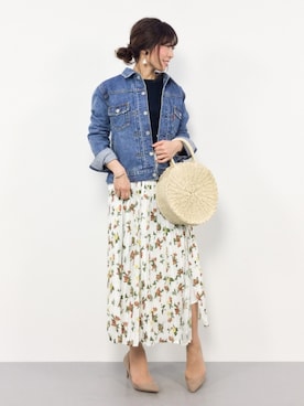 RINAさん（レディース・160cm）の春コーディネート