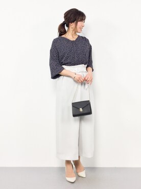 RINAさん（レディース・160cm）の春コーディネート