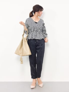 RINAさん（レディース・160cm）の春コーディネート