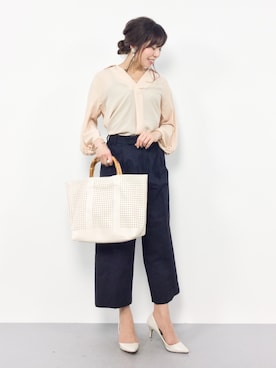 RINAさん（レディース・160cm）の春コーディネート