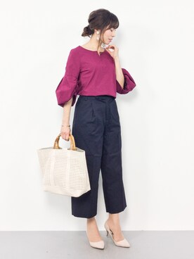 RINAさん（レディース・160cm）の春コーディネート