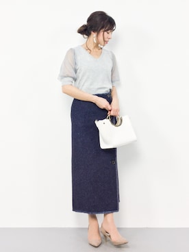 RINAさん(レディース・160cm)の春コーディネート