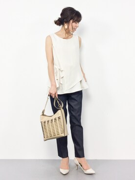 RINAさん（レディース・160cm）の春コーディネート