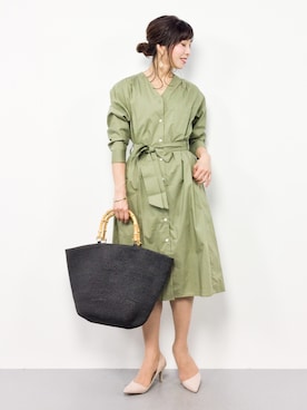 RINAさん（レディース・160cm）の春コーディネート