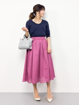 RINAさん（レディース・160cm）の春コーディネート