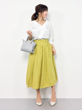 RINAさん（レディース・160cm）の春コーディネート