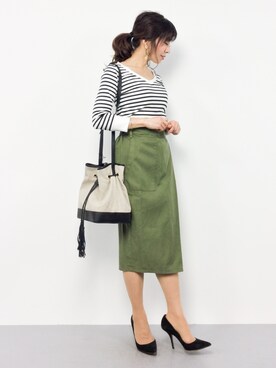 RINAさん（レディース・160cm）の春コーディネート