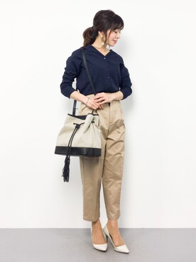 RINAさん（レディース・160cm）の春コーディネート