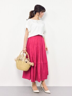 RINAさん（レディース・160cm）の春コーディネート