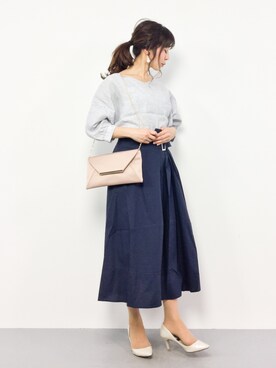 RINAさん(レディース・160cm)の春コーディネート